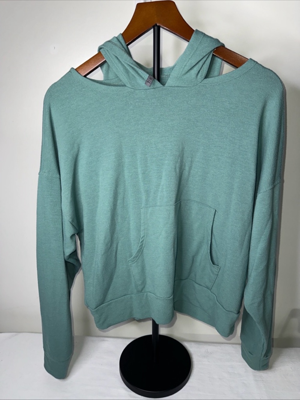 Jolie Seafoam Green Pullover Hoodie